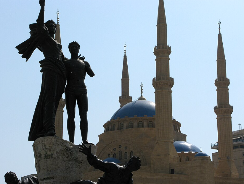 Martyrs’ Square, Downtown Beirut, Lebanon